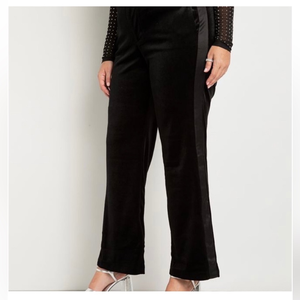 Velvet Tuxedo Trouser